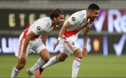 Díaz le dio un empate de oro a River en Curitiba.