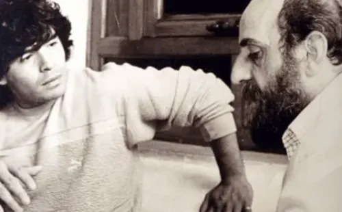 Diego Maradona y Horacio Pagani tenían una amistad desde que el 10 tenía 16 años. Foto: Archivo Clarín