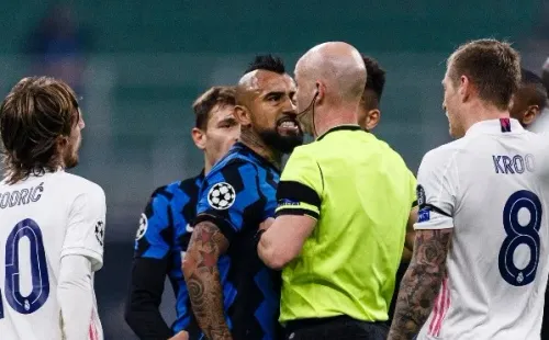 Arturo Vidal tuvo una negativa jornada por Champions League. (Foto: Getty)