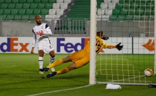 El Tottenham se encuentra en zona de clasificación a la etapa venidera de la Europa League. Foto Getty.