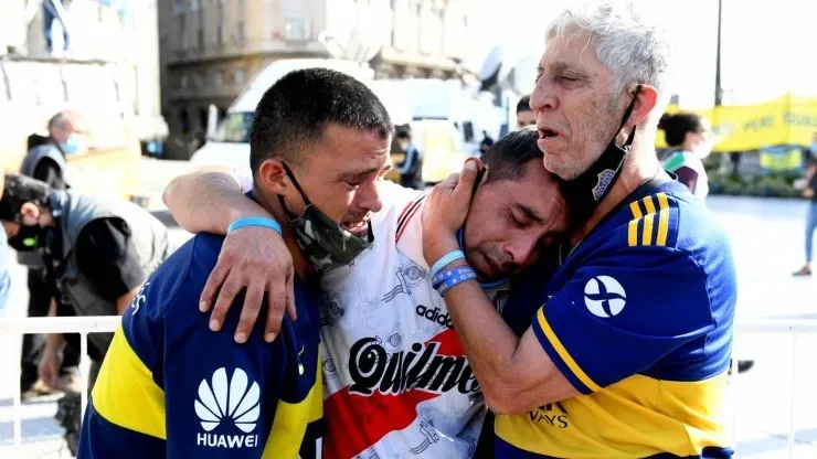 La emoción y tristeza en la Casa Rosada es sobrecogedora.