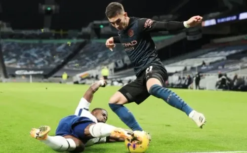 El Manchester City viene de caer ante el Tottenham. Foto: Getty.