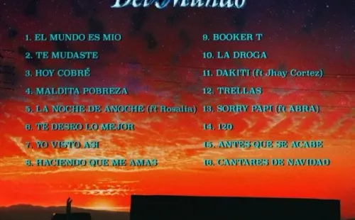 Lista de canción del nuevo disco de Bad Bunny