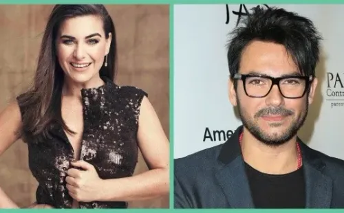 Ingrid Cruz y Beto Cuevas.