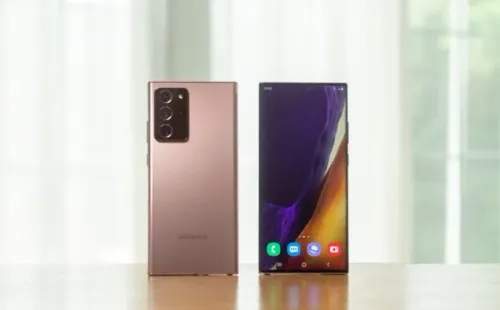Los Galaxy Note 20 y Note 20 Ultra cuentan con las mejores pantallas del mercado.