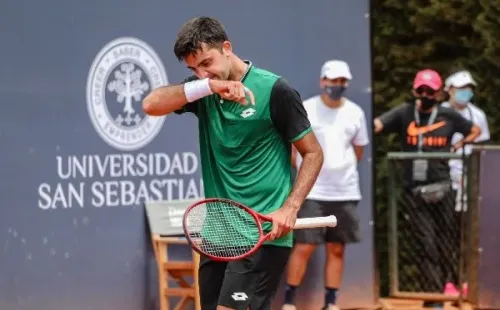 Tomás Barrios buscará la final del challenger de Zagreb. Foto: Agencia Uno.