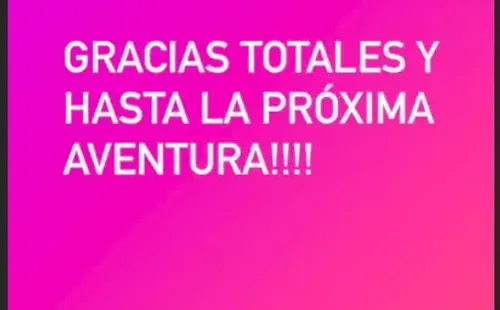 Cecilia Gutiérrez pone fin a “Primer Plano del Pueblo”, por medio de sus historias en Instagram, después de la salida de Sergio Rojas.(3)