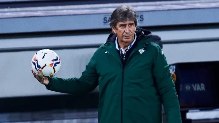 Manuel Pellegrini en el Real Betis