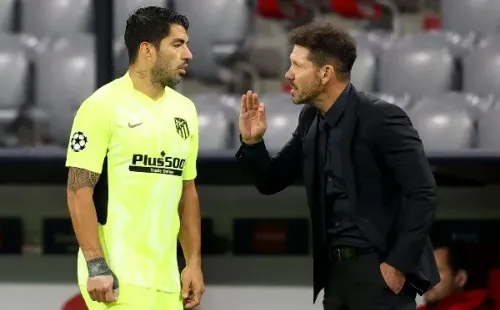 Diego Simeone no tendría a Luis Suárez a disposición tras dar positivo en Covid salvo algo de última hora. (Foto: Getty)