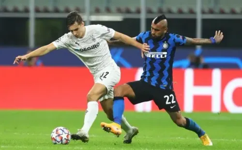 Arturo Vidal no podrá estar contra Borussia Monchengladbach tras ser expulsado en el partido previo con Real Madrid. (Foto: Getty)