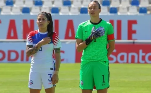 Christiane Endler lamentó perder a algunas jugadoras por lesión tras el primer amistoso ante Zambia. Foto: Agencia Uno