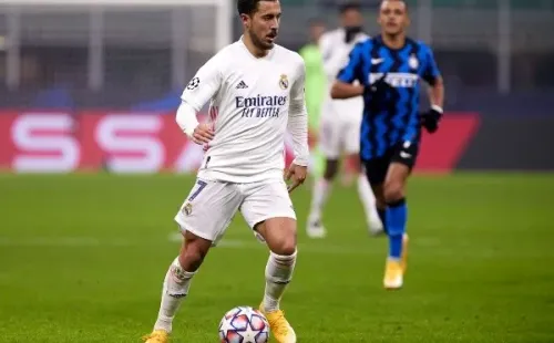 Eden Hazard es baja en el Real Madrid para la Champions League, donde pelean por un cupo contra el Inter de Milán de Alexis Sánchez y Arturo Vidal. Foto: Getty Images