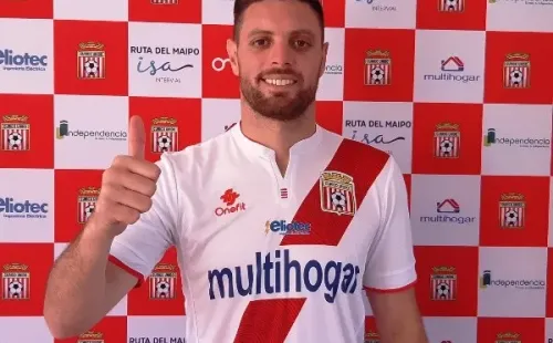 Leonel Galeano es el nuevo zaguero de Martín Palermo en Curicó Unido