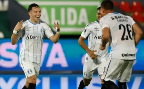 Gremio dio el primer golpe en el partido de ida. Foto: Getty.