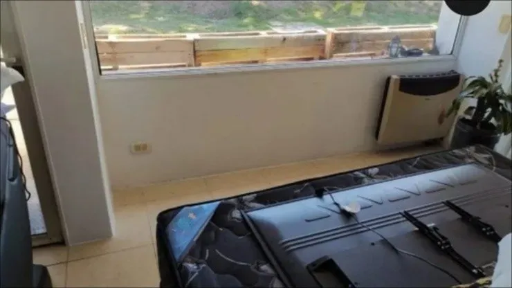 La habitación donde murió Maradon