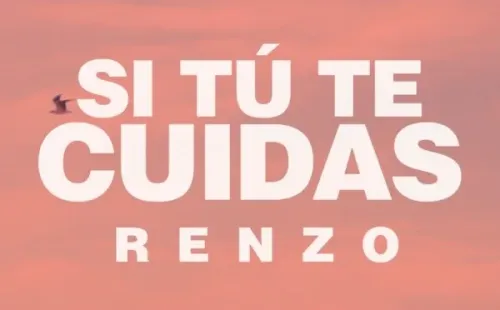 La portada para “Si tú te cuidas”, de Renzo.