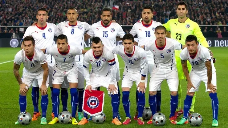 Alexis Sánchez, Gary Medel y Arturo Vidal en la selección chilena