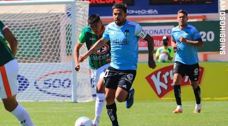 O’Higgins lo ganaba hasta los últimos 10 minutos, pero se terminó llevando un empate ante Cobresal. Foto: O’Higgins