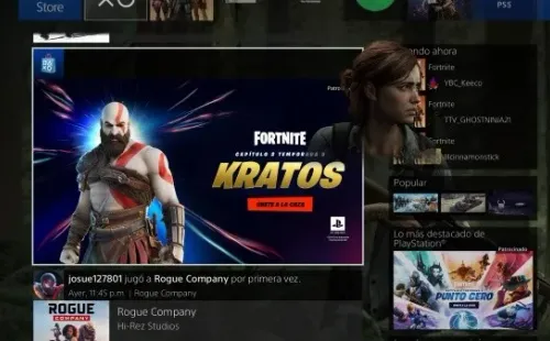 Kratos en Fortnite
