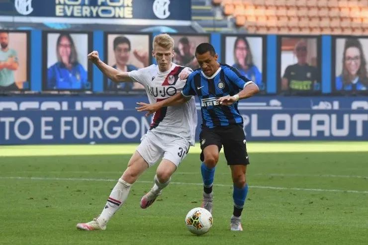 En el último duelo entre ambos clubes el Bologna se llevó el triunfo por 2-1 frente al Inter. (Foto: Getty)