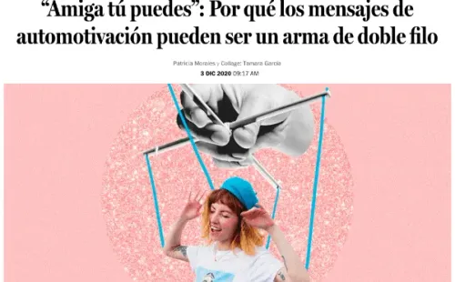 El artículo que detonó la incomodidad de las seguidoras de Carmen Tuitera.