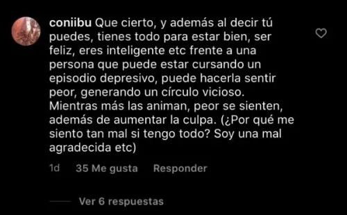 Algunas de las seguidoras de Carmen Tuitera que llegaron a comentar en el Instagram de la Revista Paula.(5)