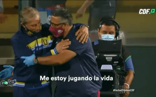 Ronald Fuentes y su revelación en el Unión Española-U. de Concepción.