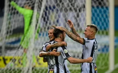 Eduardo Vargas viene jugando a gran nivel en el Mineiro, y se convierte en figura de su equipo. Foto Getty Images