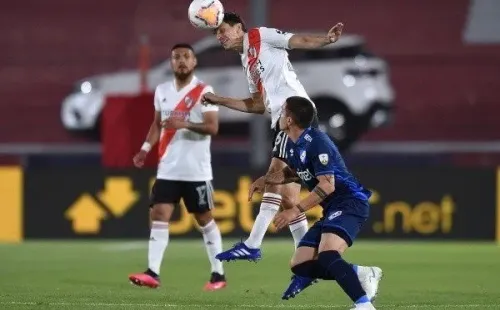River Plate sufrió para conseguir la victoria, pero en la defensa no hubo problemas gracias al buen rendimiento de Paulo Díaz. Foto: Getty Images