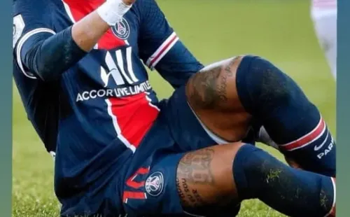 Ney se mostró aliviado en Instagram tras descartar fractura en su tobillo.