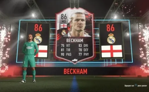 Beckham llega a FIFA 21