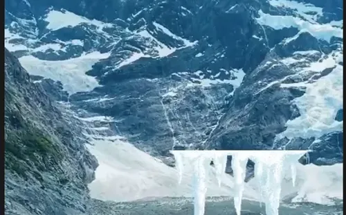 Kel Calderón en el viaje al que fue invitada por Claudio Iturra, por las Torres del Paine.(13)
