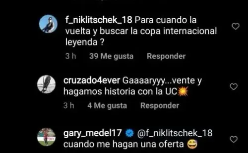 El Pitbull lanzó un guiño a los Cruzados.