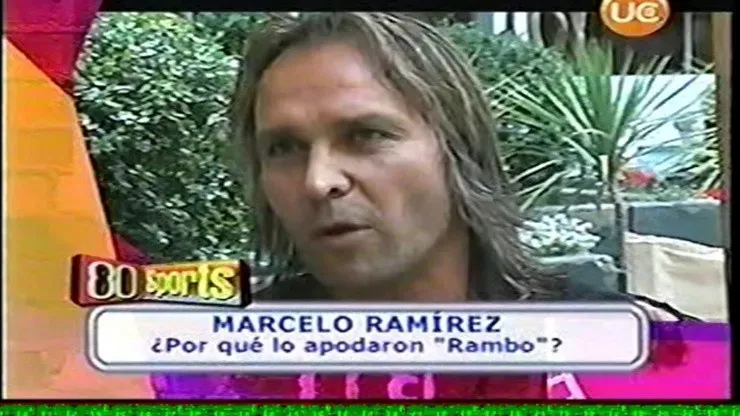 Marcelo Ramírez de pelo rubio