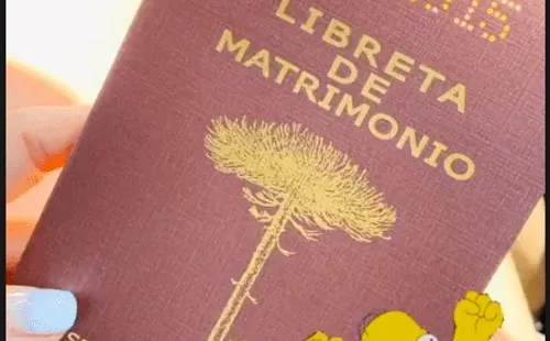 Las postales que dejó el matrimonio de Yamna Lobos y Rodrigo Ramírez.(1)