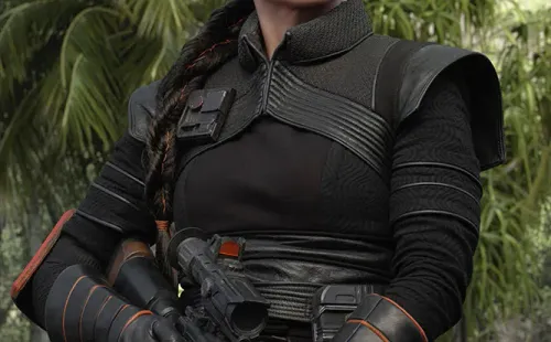 Ming-Na Wen como Fennec Shand en “The Mandalorian”.