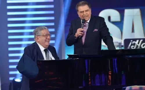 Valentín Trujillo junto a Mario Kreutzberger