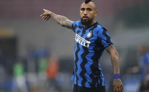 Arturo Vidal volvió a jugar en la victoria del Inter sobre Spezia por 2-1. (Foto: Getty)