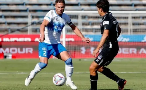 Germán Lanaro será baja para el clásico universitario entre la UC y la U este miércoles. Foto: Agencia Uno