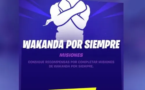 El emote de Wakanda Forever en Fortnite