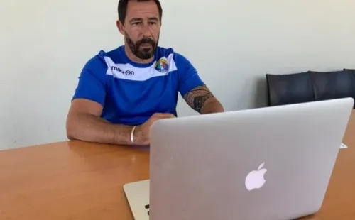 El trasandino comandó hoy su primer entrenamiento con Audax.