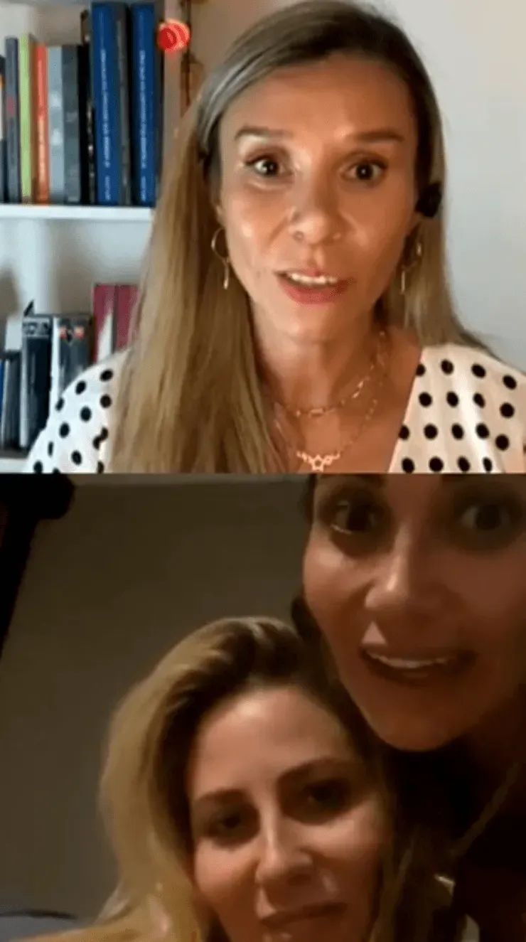 Gisella Gallardo y Cecilia Gutiérrez