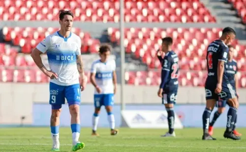 Fernando Zampedri volvió a jugarcontra la U luego de dar positivo en Covid. (Foto: Agencia UNO)