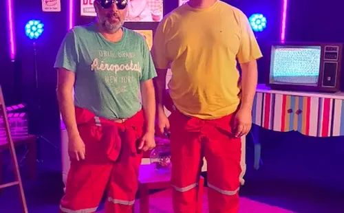 Willy Sabor y Beto Espinozaen “AppErrados”, de La Red.