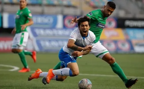 Católica tuvo varias críticas contra el arbitraje en el partido con Audax Italiano. (Foto: Agencia UNO)