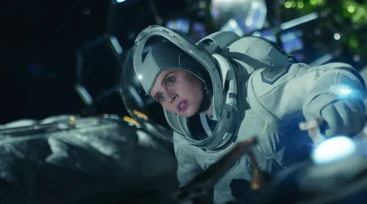 Felicity Jones en “Cielo de Medianoche”.