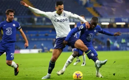 Un duro Aston Villa le robó un punto al Chelsea en Stamford Bridge. (Foto: Getty)