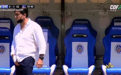 Quinteros fue expulsado por su ordinario gesto a Carlos Muñoz.