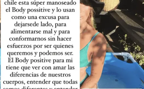 Los polémicos mensajes que Daniela Castro compartió en Instagram.(1)