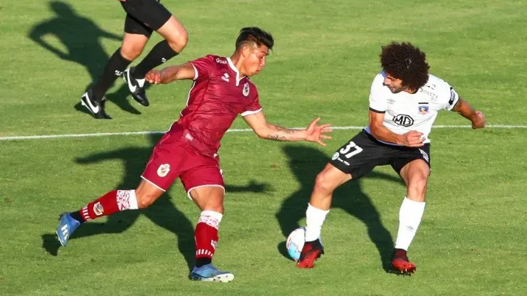 Maximiliano Falcón en Colo Colo